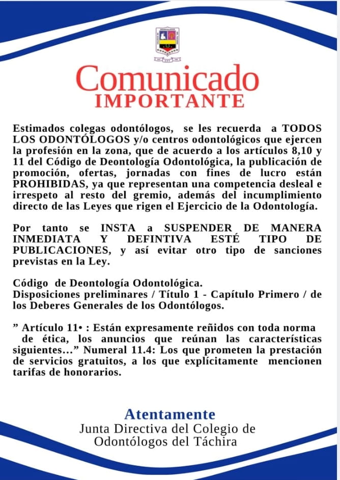 comunicado