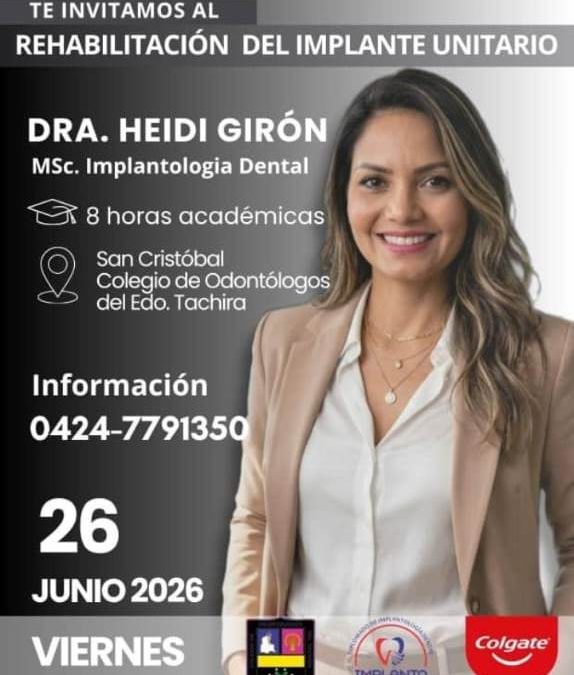 Rehabilitación del implante unitario