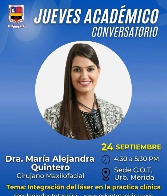 JUEVES ACADÉMICO – CONVERSATORIO – Septiembre 24